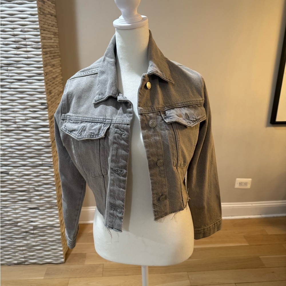 Zara Kids Gray Jean Jacket